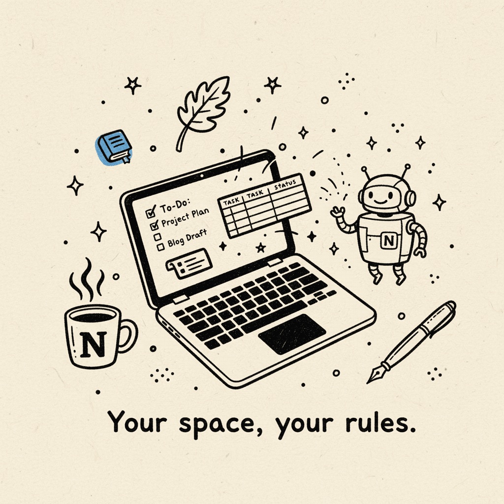 Your space, your rules