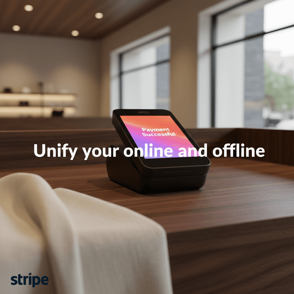 Example generated social media post for a payments brand